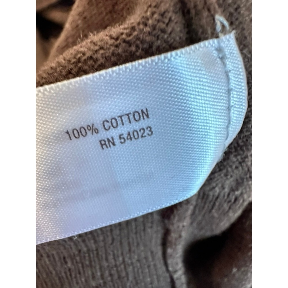 Old Navy Preppy V-Neck Pullover Sweater Sz:XXL Brown Classic Knit 100% Cotton - Picture 7 of 7